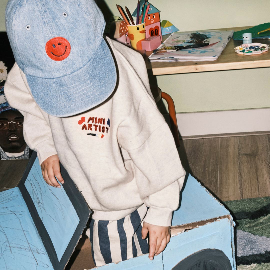 KIDS CAP | LIGHT DENIM