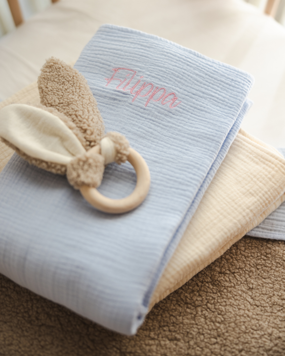 MUSLIN BLANKET | COSY WHITE