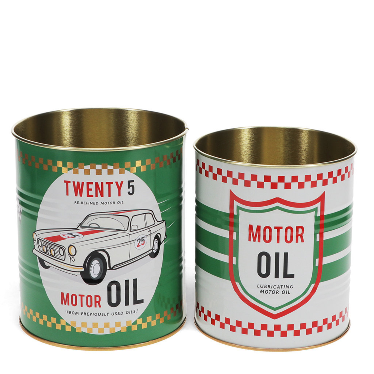 Storage Tins | Motor Oil