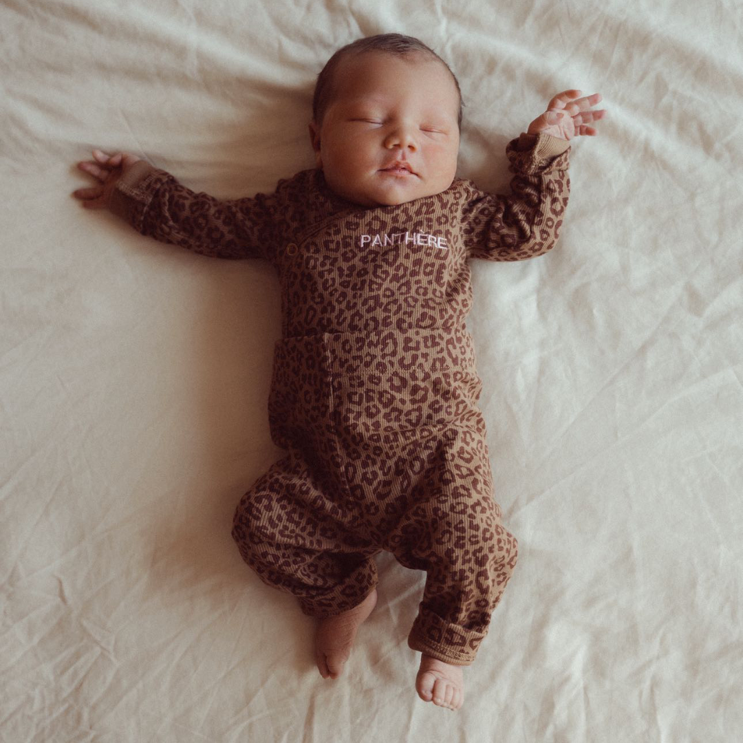 ROMPER WRAP THE BABY | LEOPARD