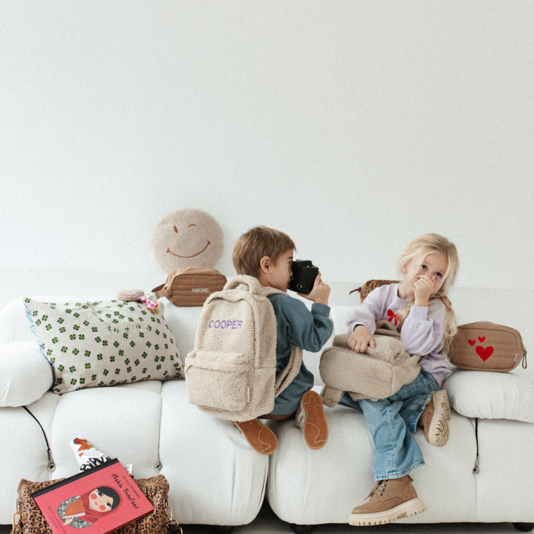 En rugzak met personalisatie