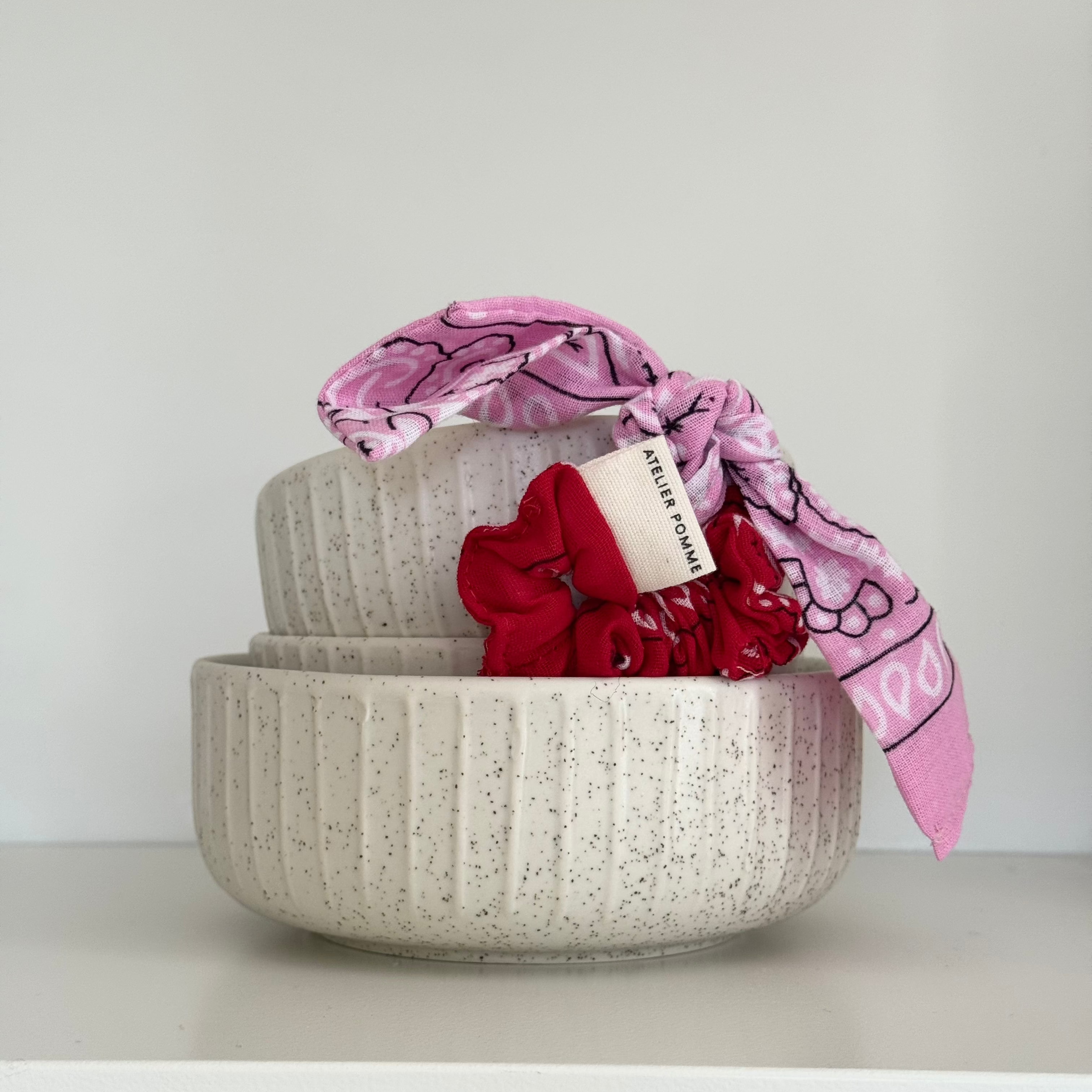 Een bandana scrunchie