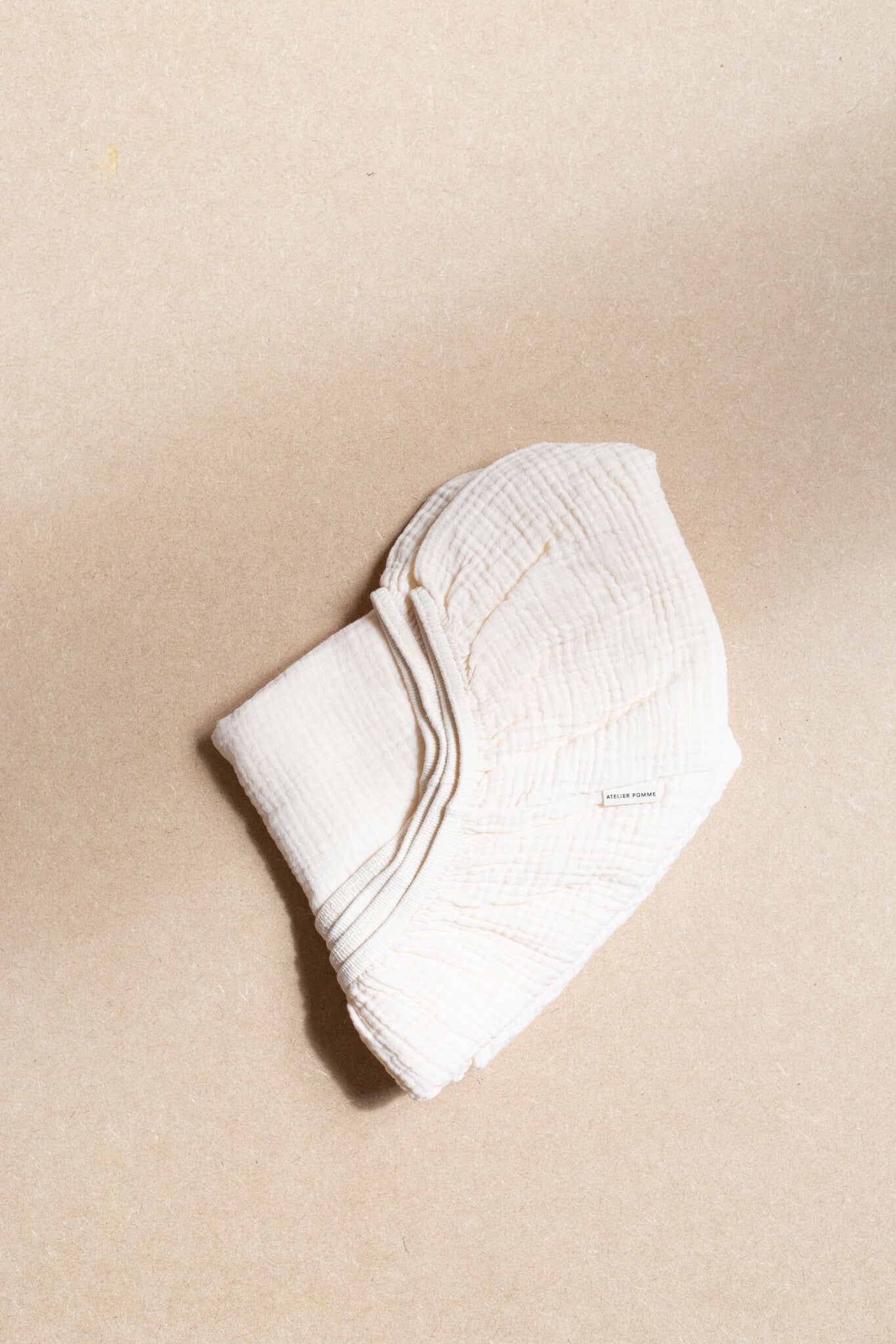 Fitted sheet crib cosy white