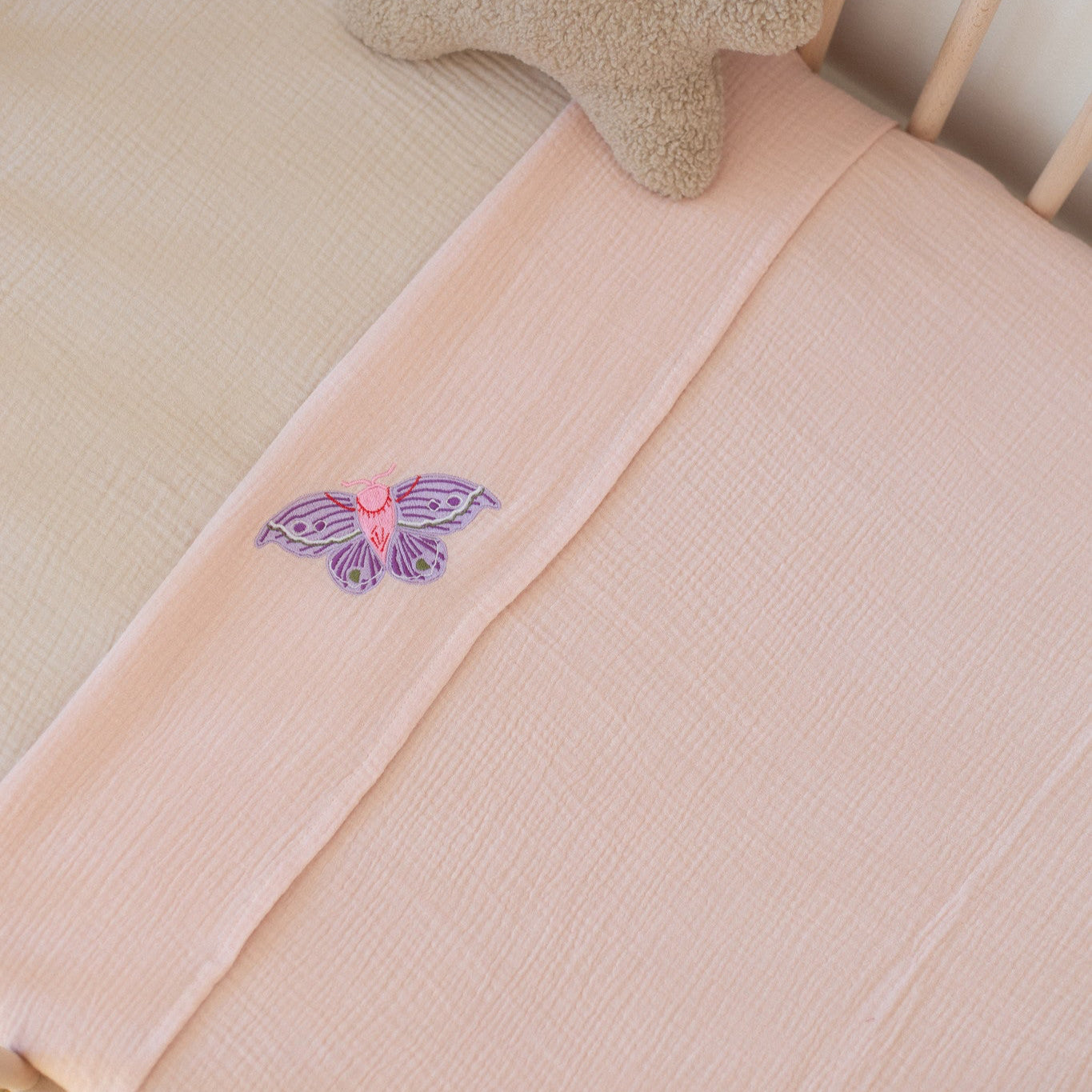 Flat sheet cot pinky promise