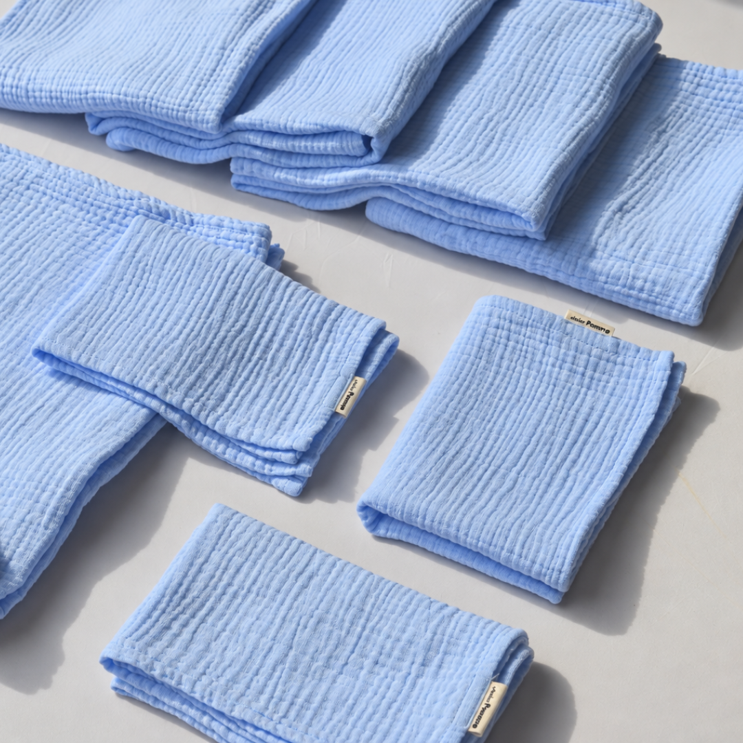 Eerste Baby Bibs & Burbs Set