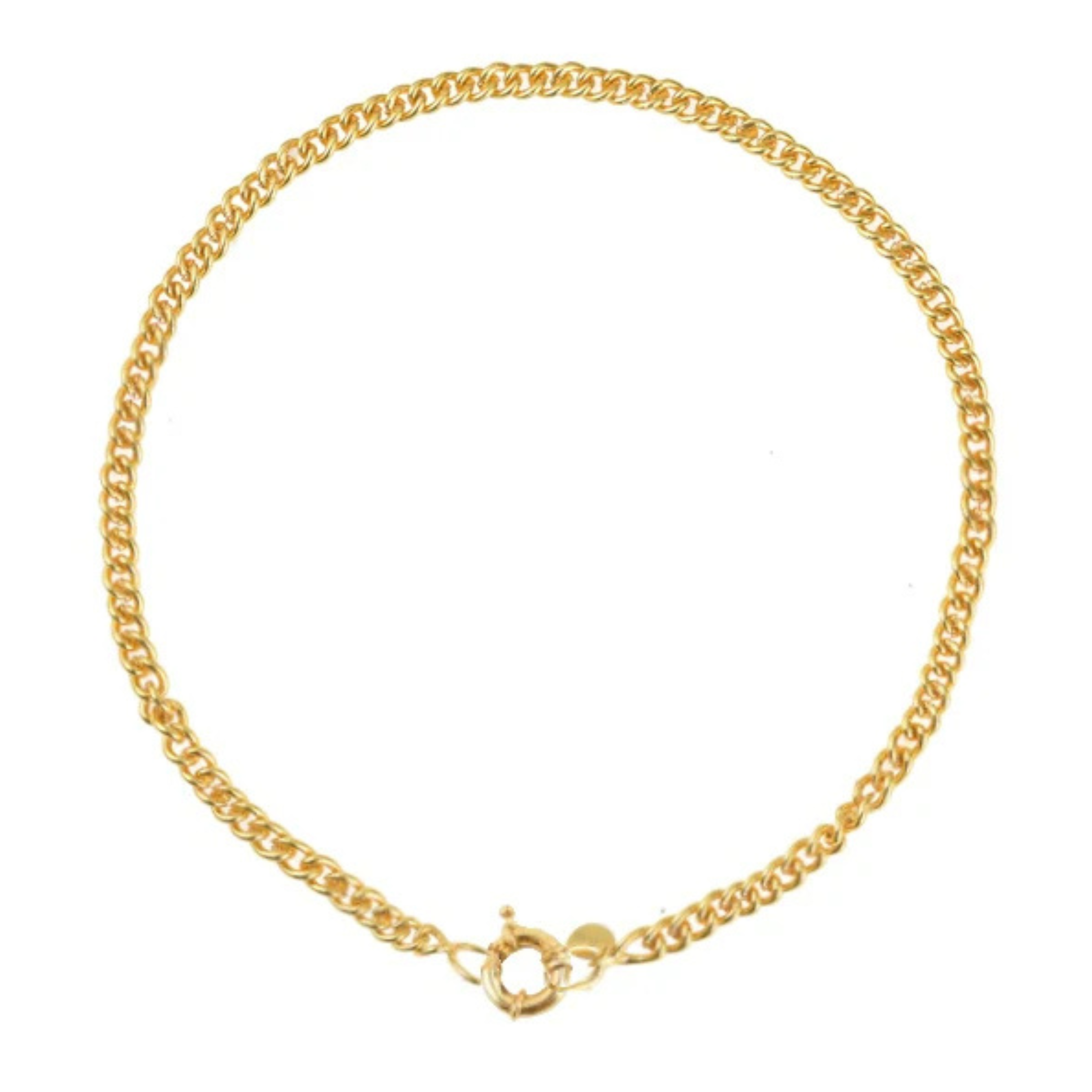 Een gouden schakelketting