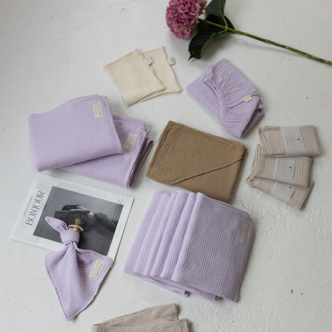 Huge towel lucky lila