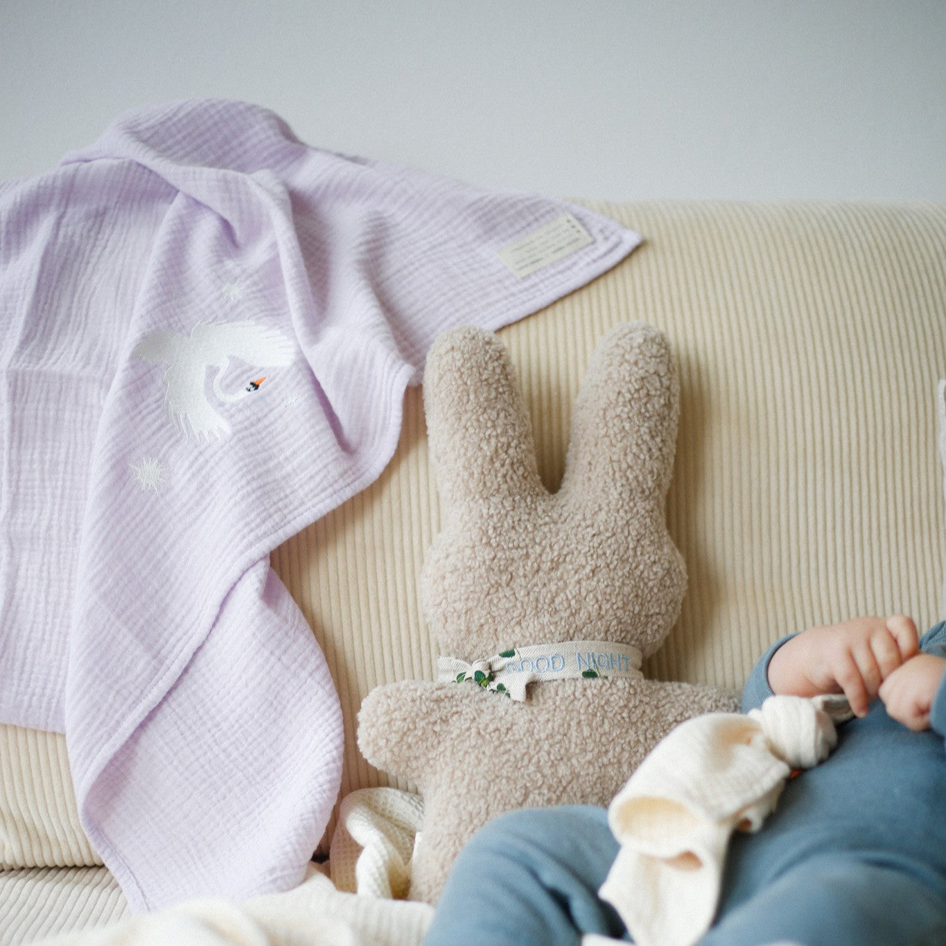 Huge towel lucky lila