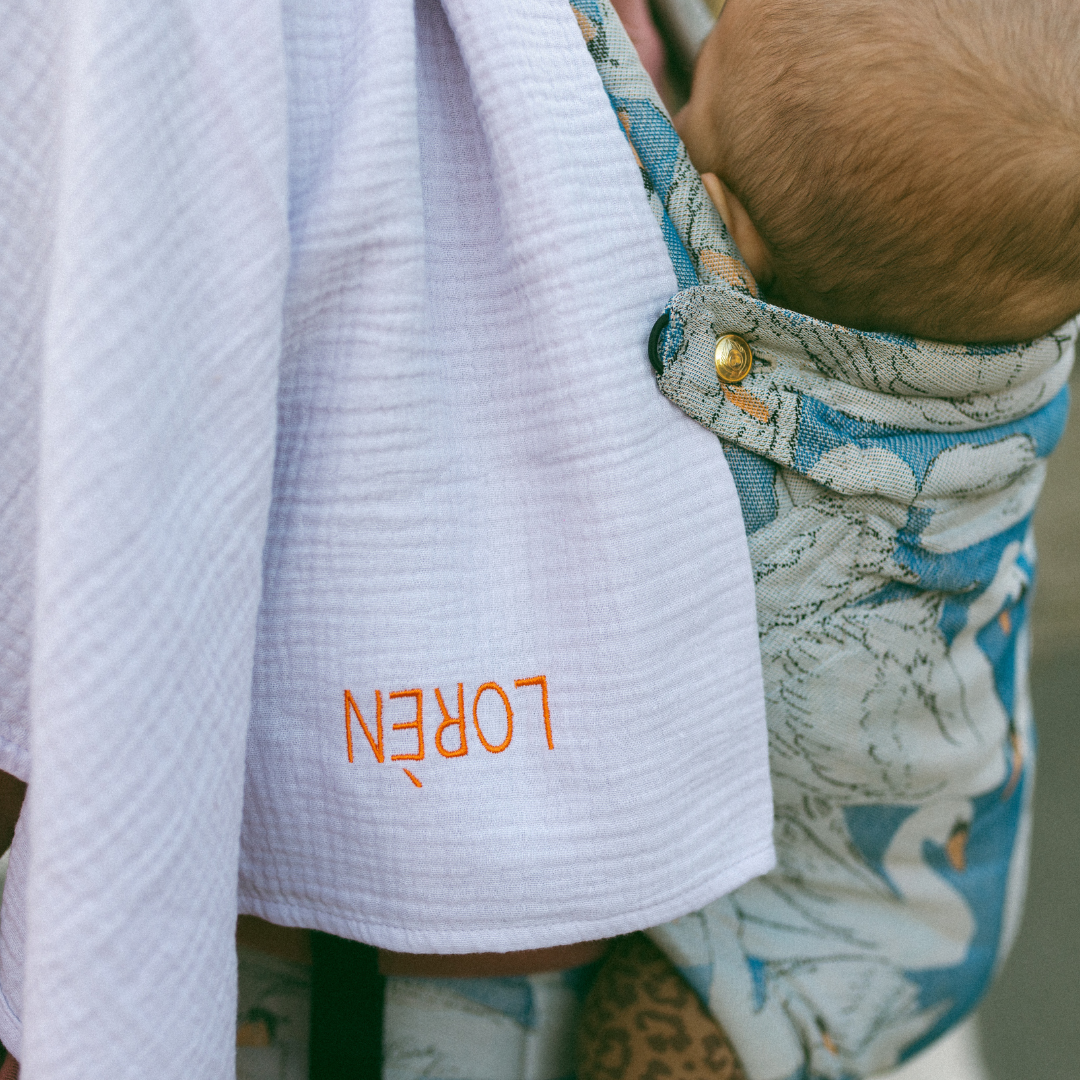 Huge towel lucky lila