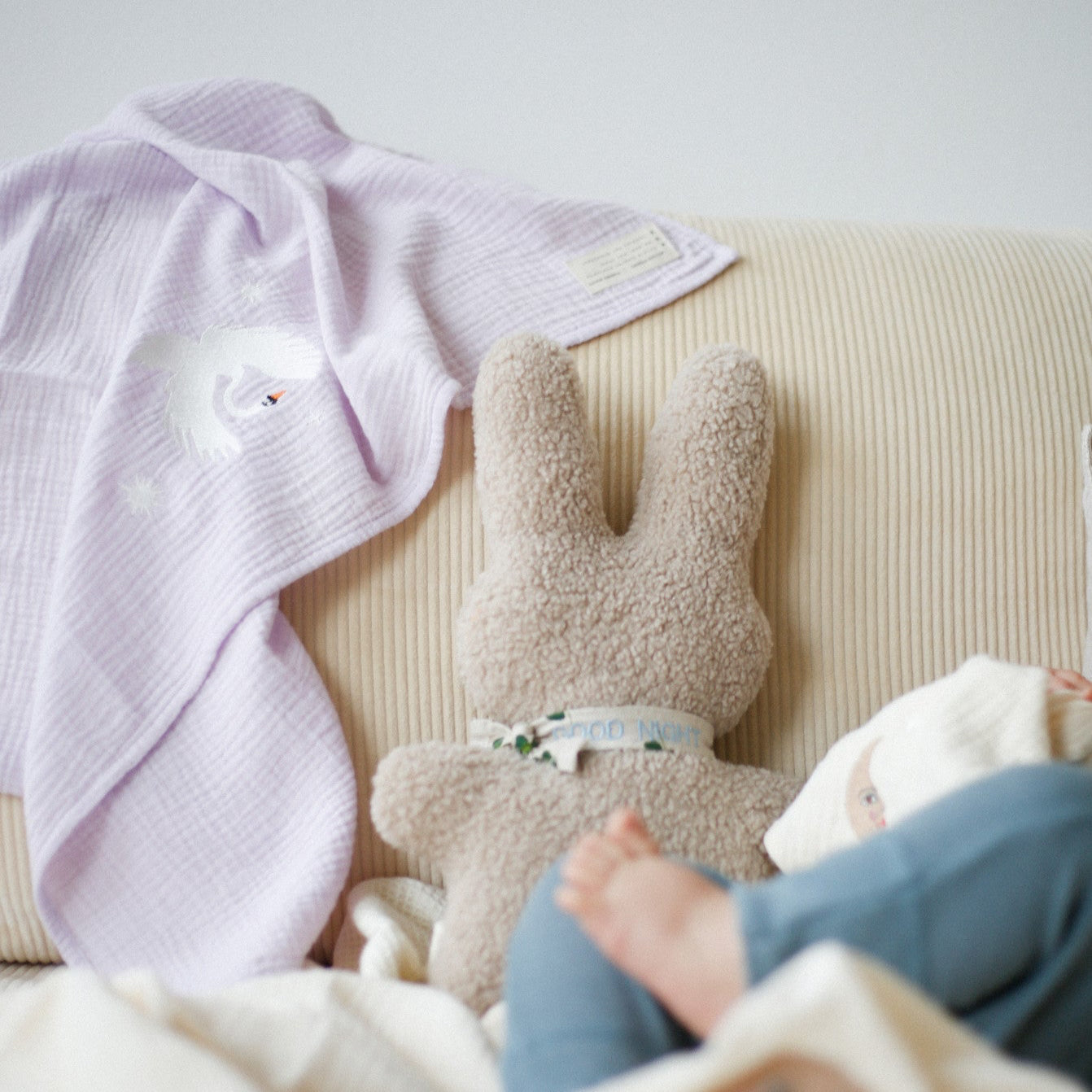 Huge towel lucky lila