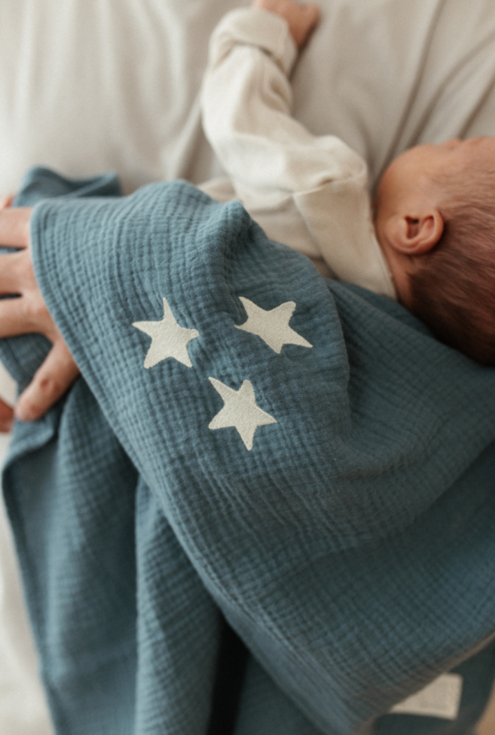 Huge towel misty blue