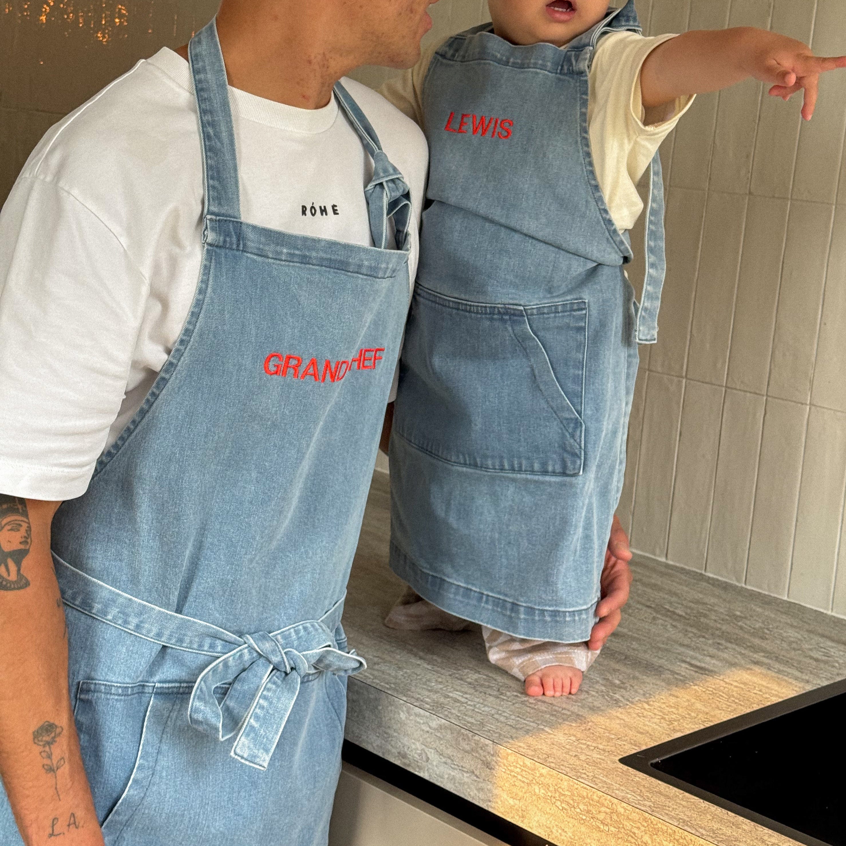 SCHORT PETIT CHEF | DENIM