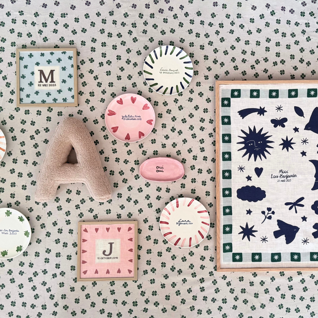 Geboorte bordjes