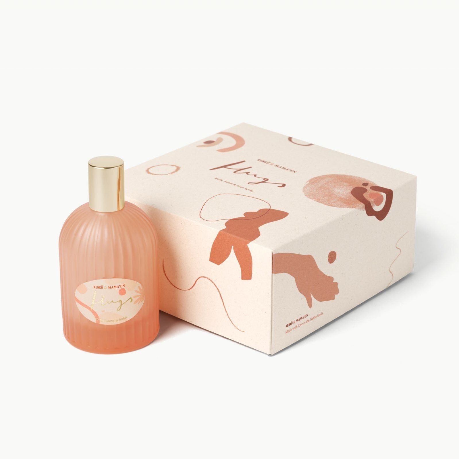 body spray met verpakking