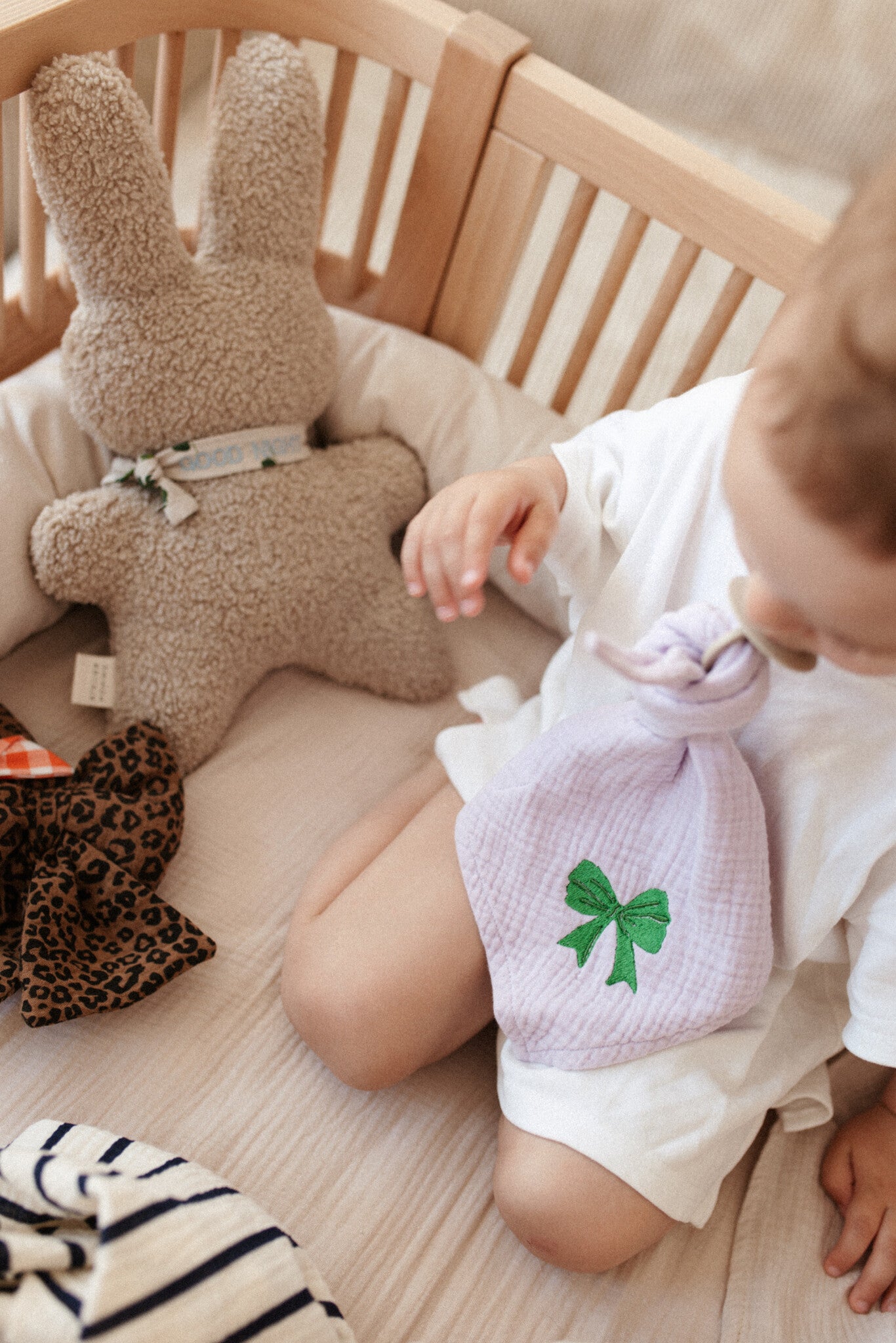 Speendoekje lucky lila