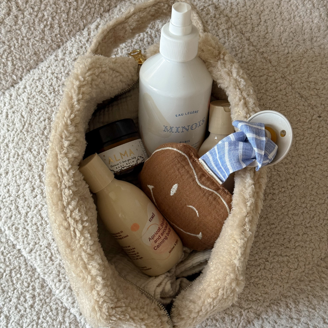 Speendoekje in het bruin met personalisatie