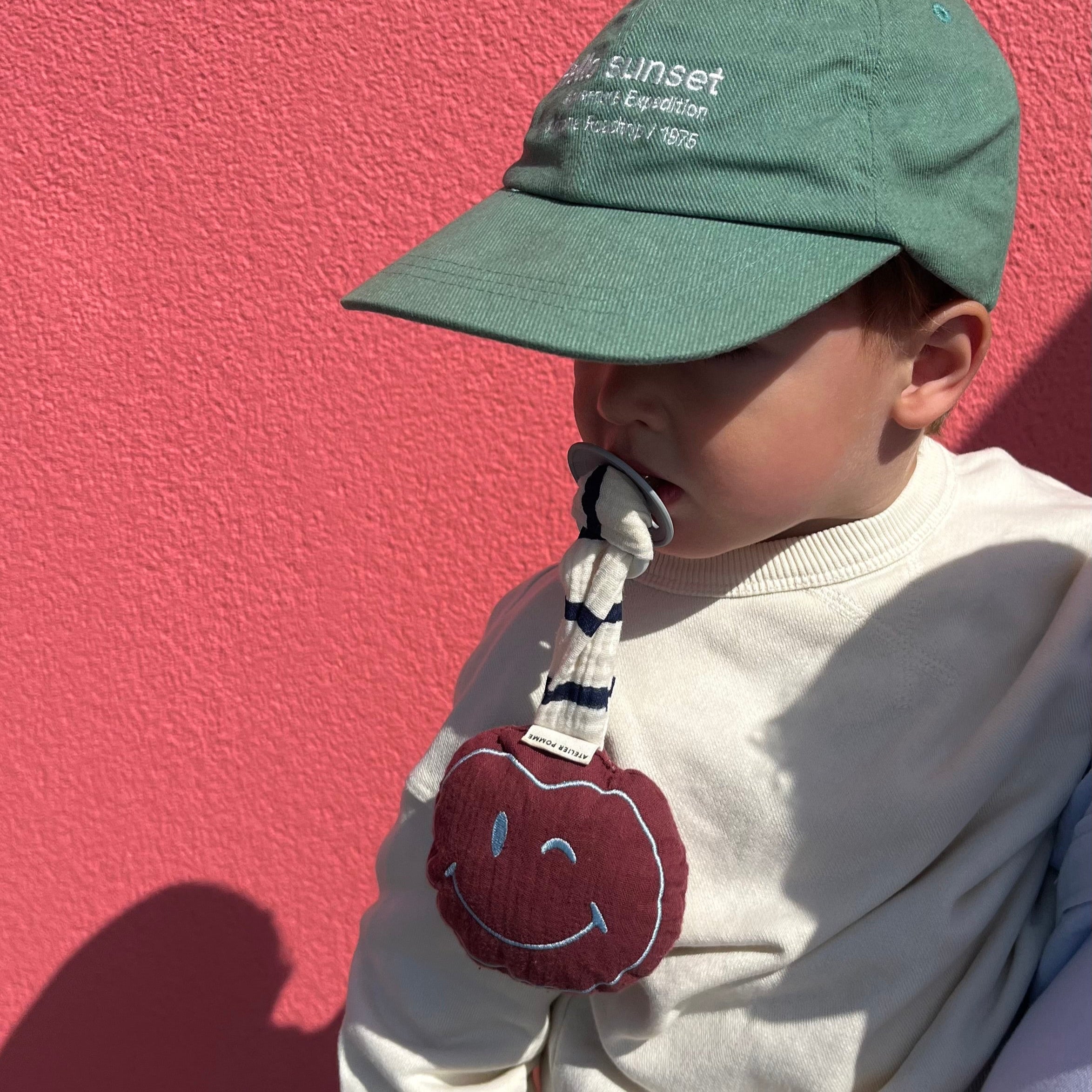 Speendoekje burgundy boo