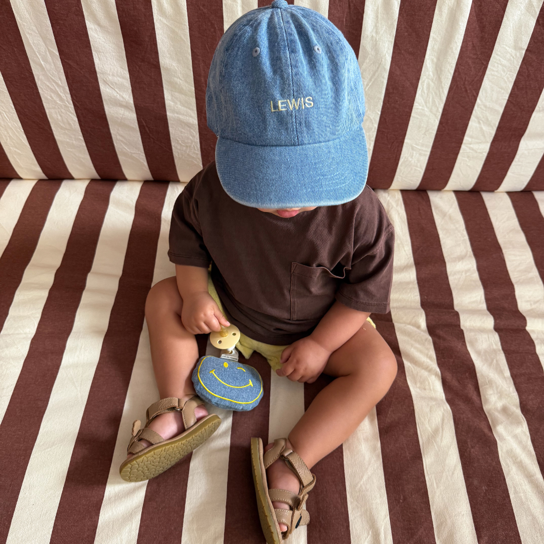 Een speendoekje met personalisatie