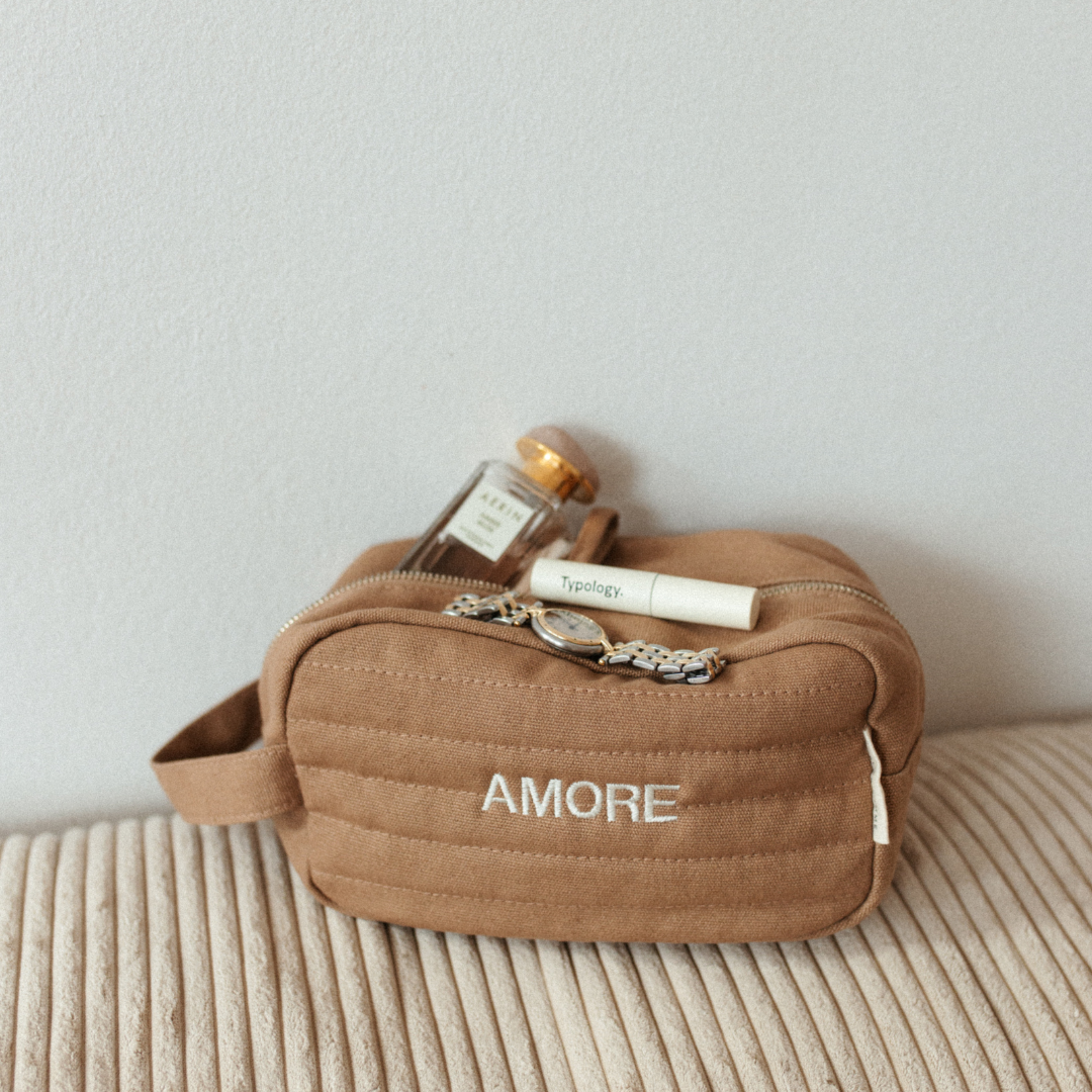Perfect pouch fine brown
