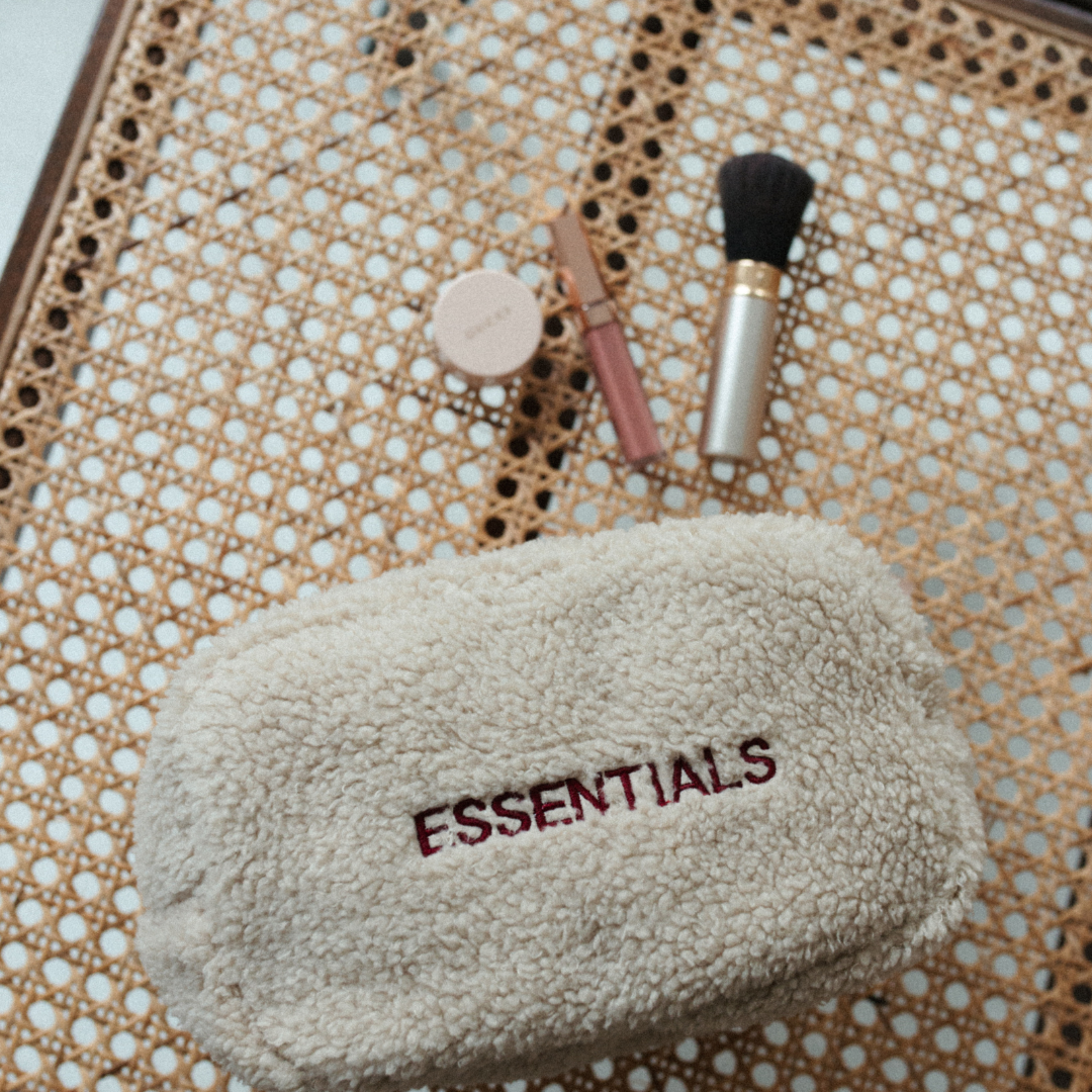 Een gepersonaliseerde toilettas van teddy