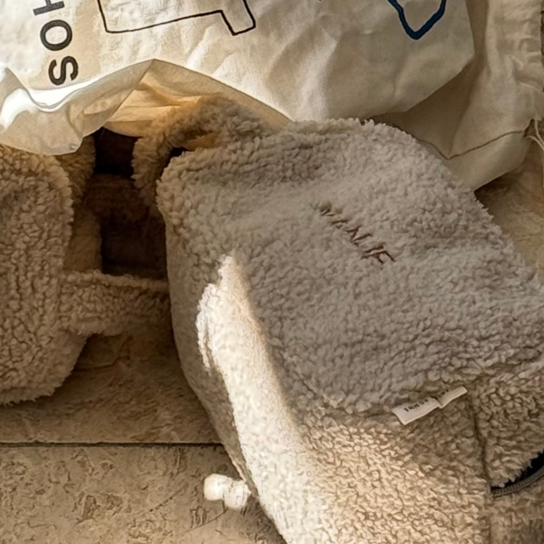 Een gepersonaliseerd teddy toilettas