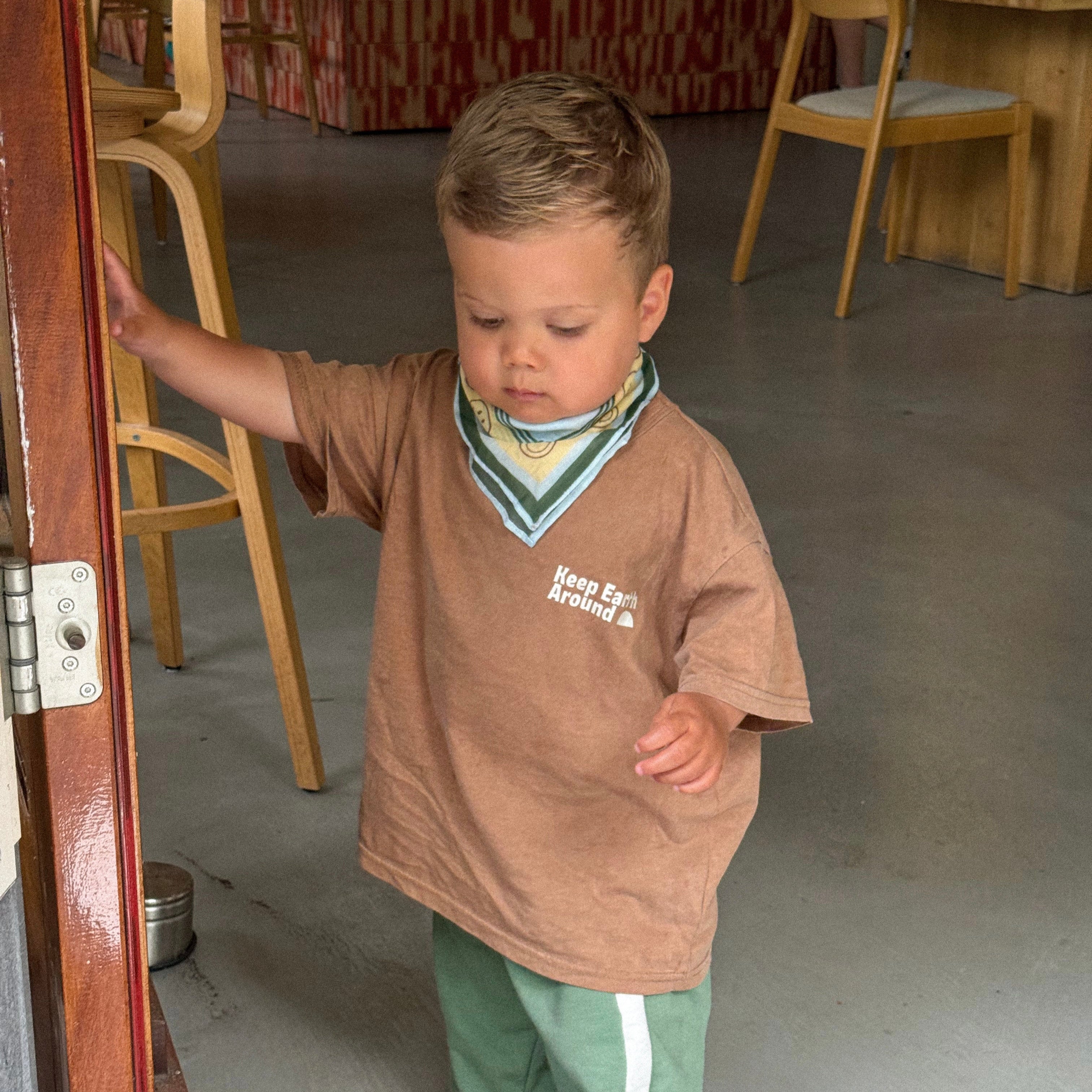 Een gepersonaliseerde scarf met smiley