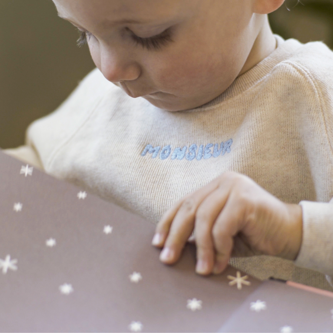 Trui voor kinderen met personalisatie