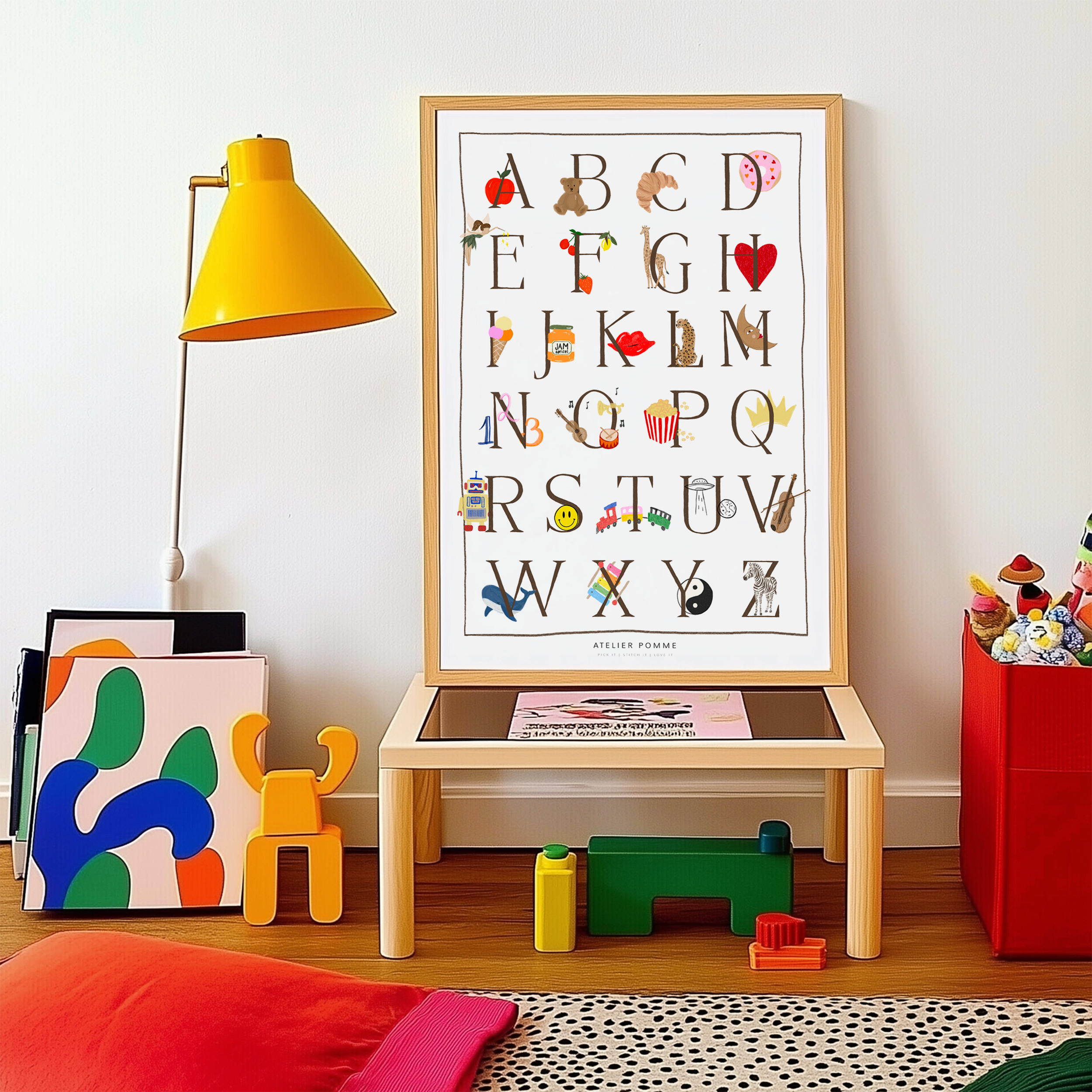 Alphabet poster