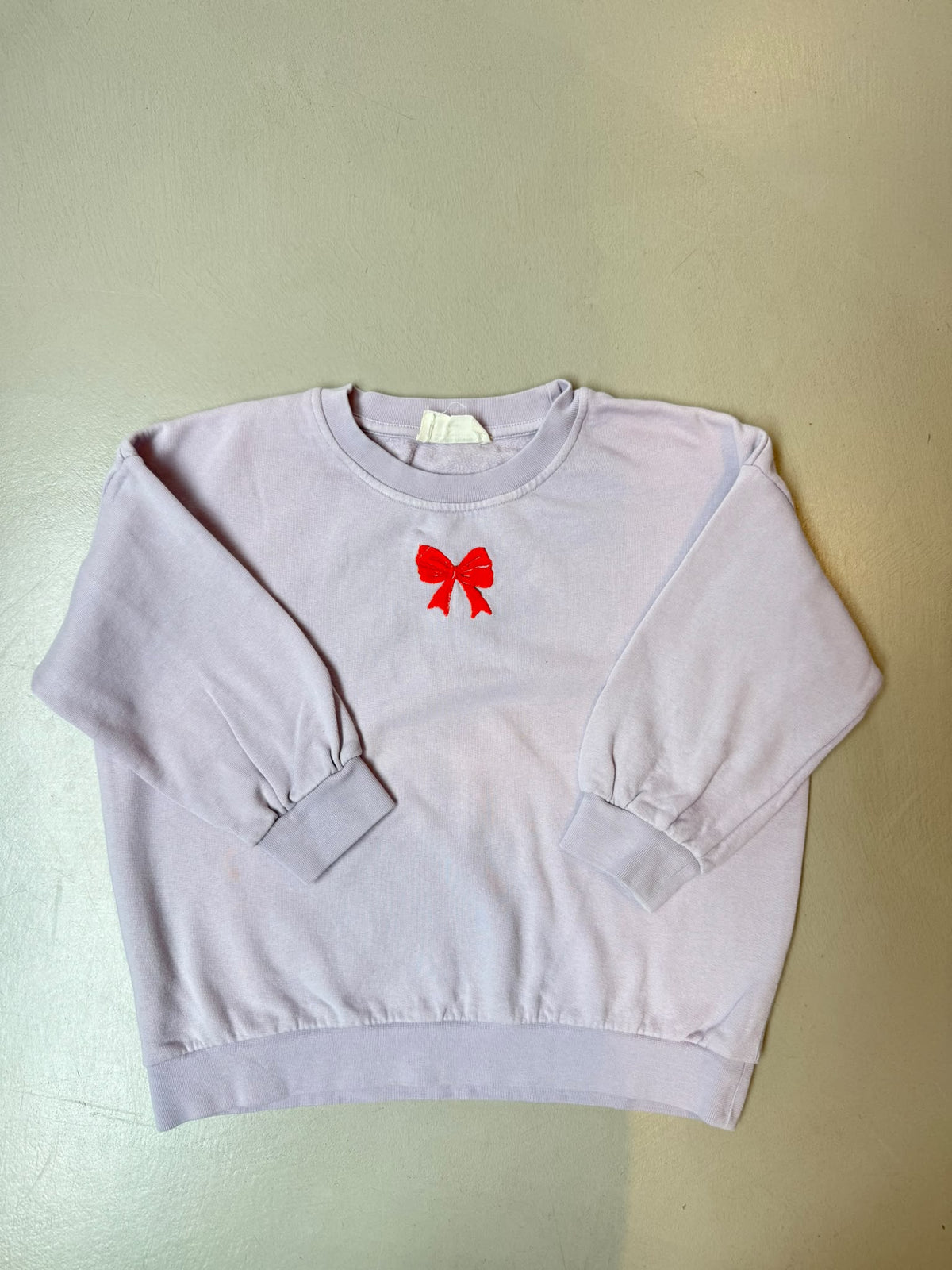 SAMPLE SALE | Sweater Lucky Lila Bow 4 Years