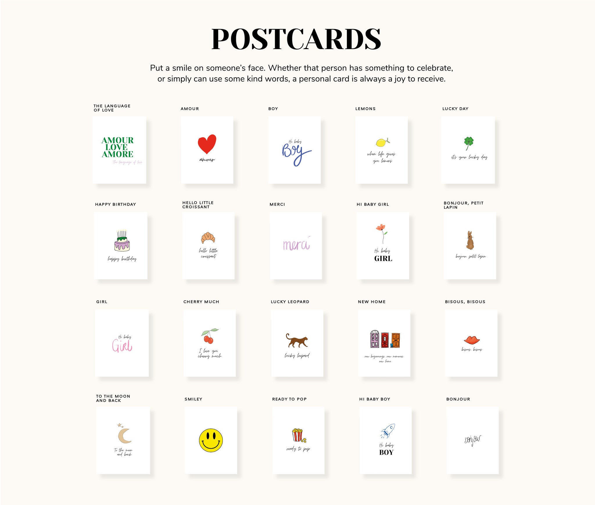SALE - POST CARD | IT&