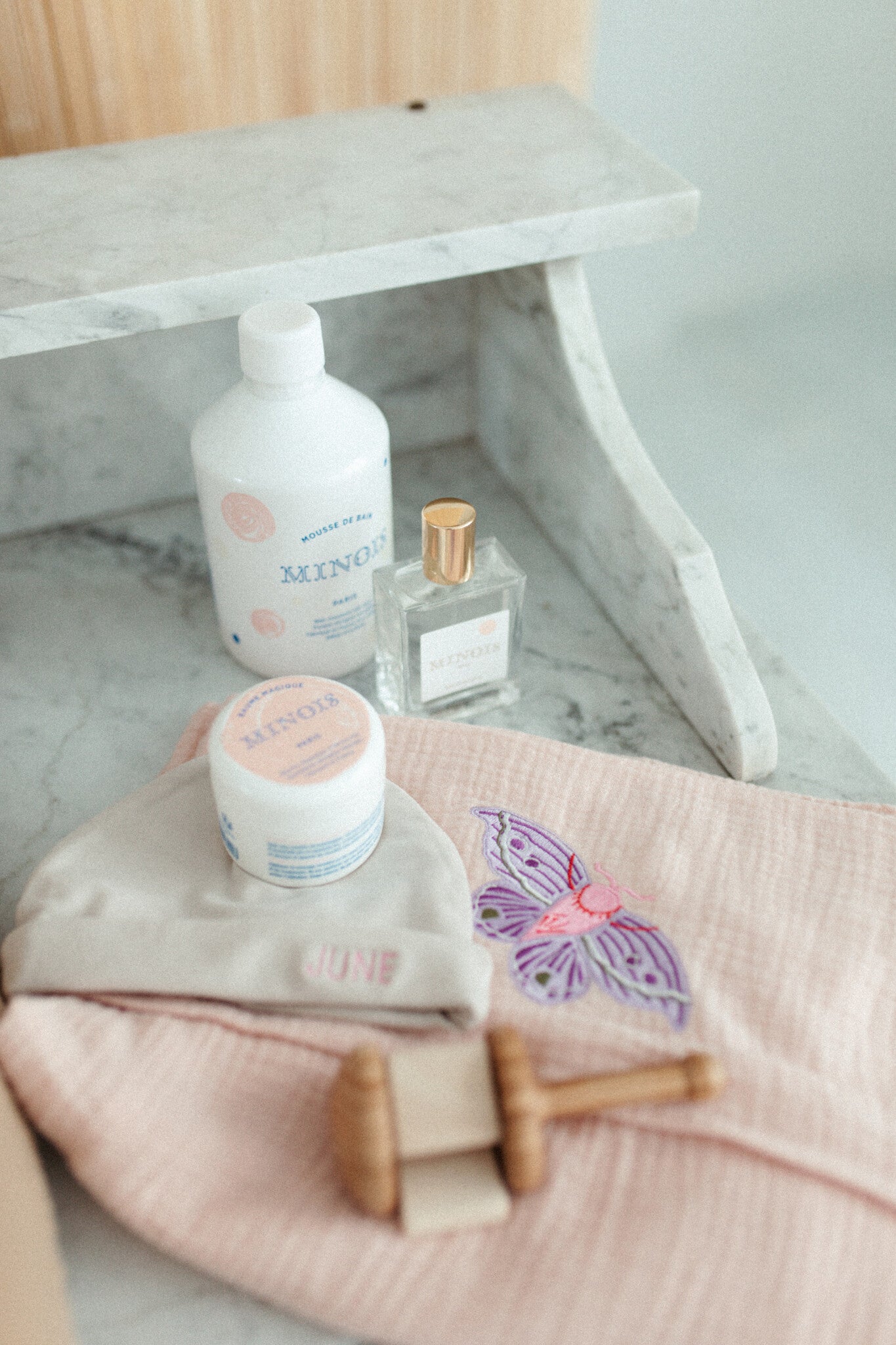 TEENY TINY BEANIE | BONJOUR BEIGE