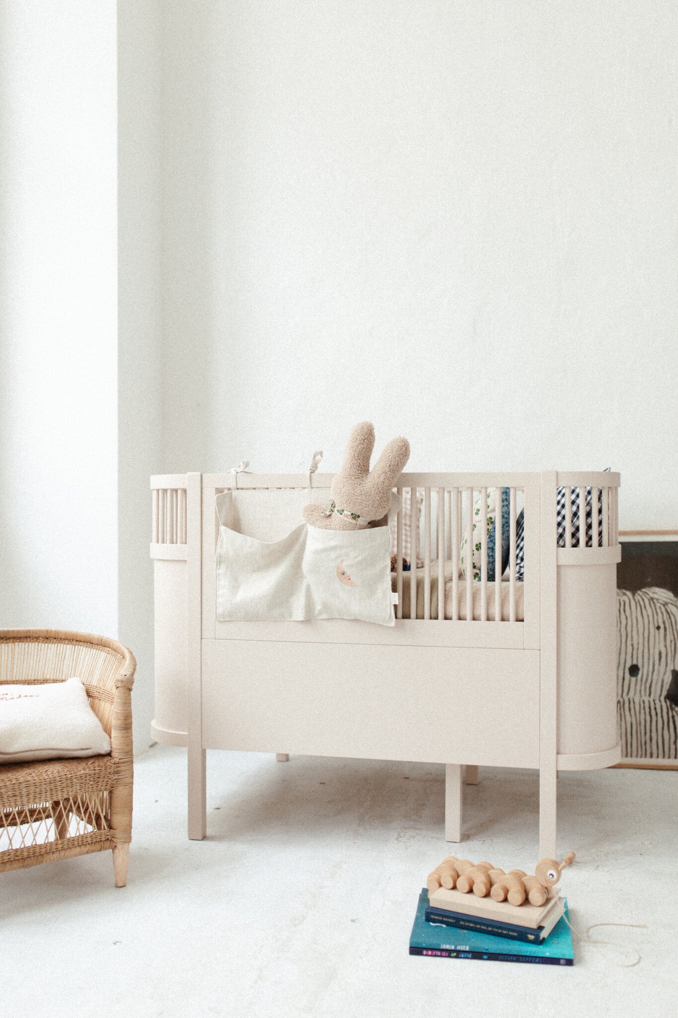 LINNEN BED PCOKET | BONJOUR BEIGE