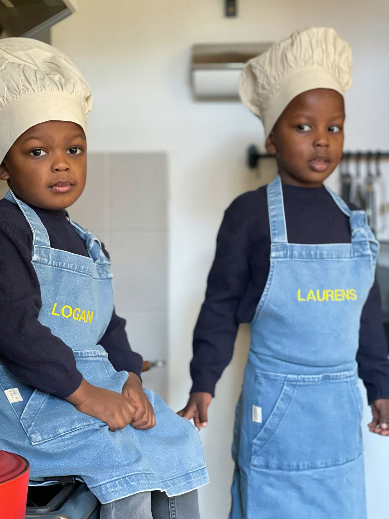 SCHORT PETIT CHEF | DENIM