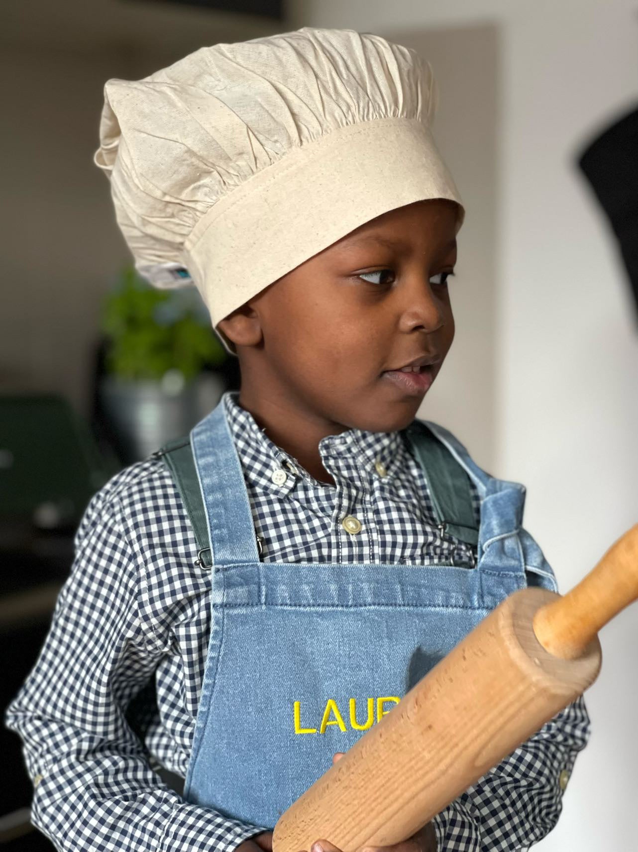 APRON PETIT CHEF | DENIM