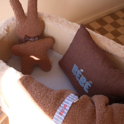Cushion: Linen | Hot Chocolate