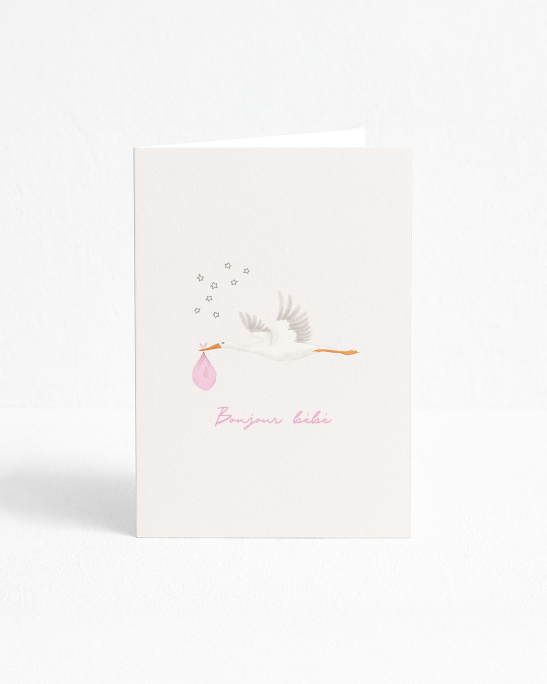 POST CARD | BONJOUR BÉBÉ GIRL