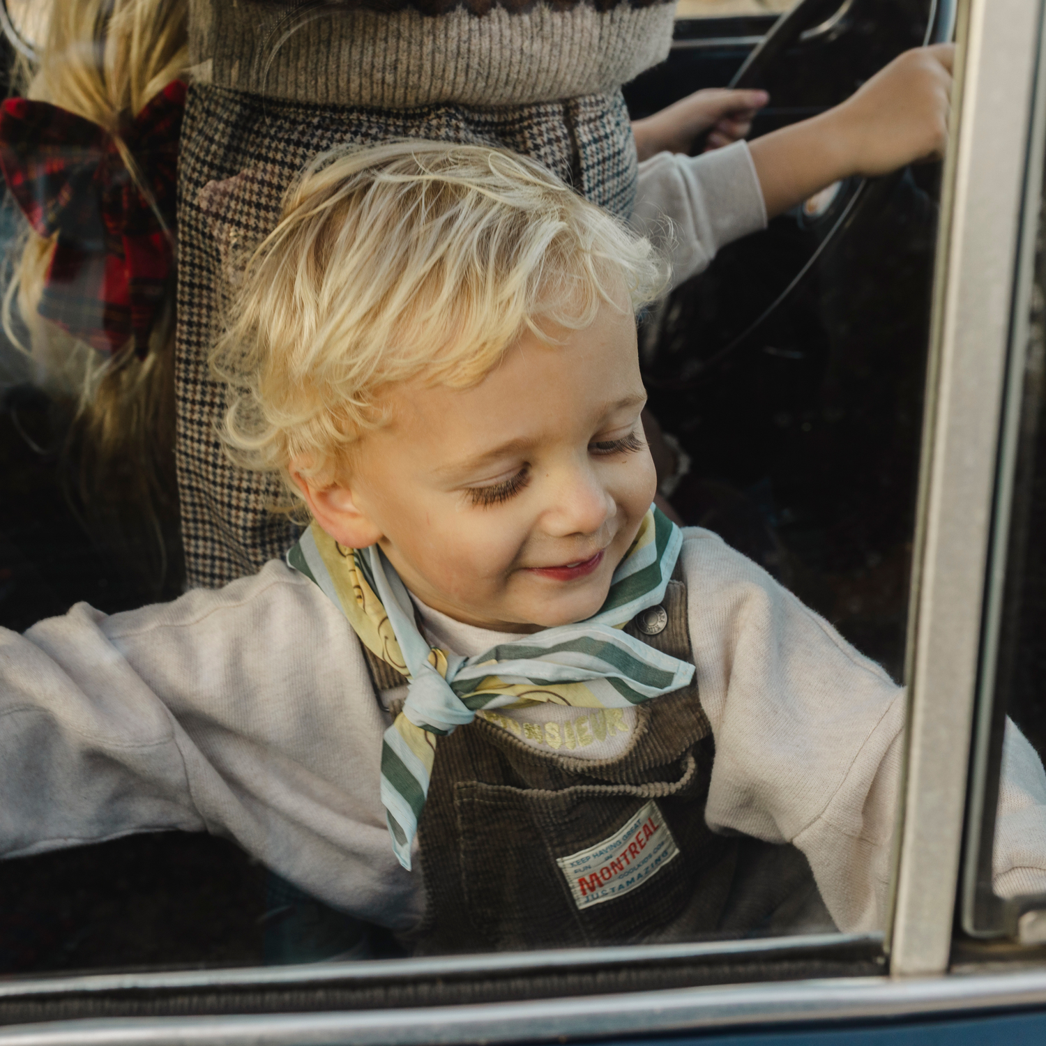 SCARF | POMME CLUB BLUE | ÉDITION DE NOËL