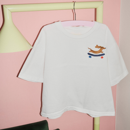 Oversized t-shirt | Cosy white