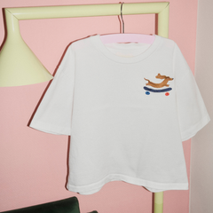 Oversized t-shirt | Cosy white