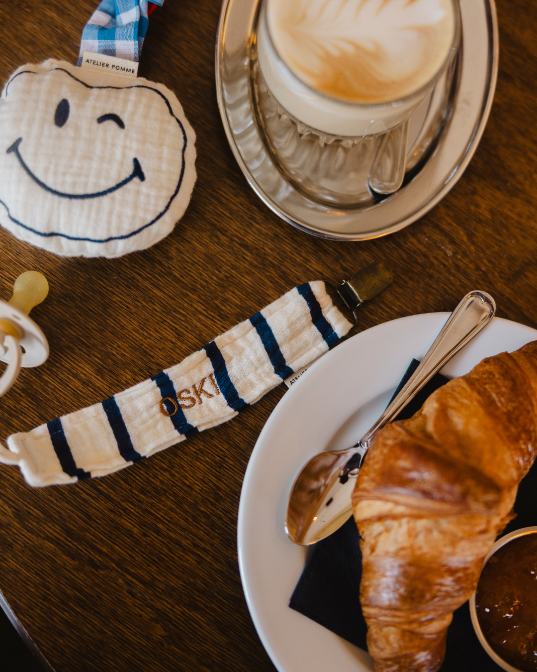 PACIFIER CORD | THE BRETON STRIPE