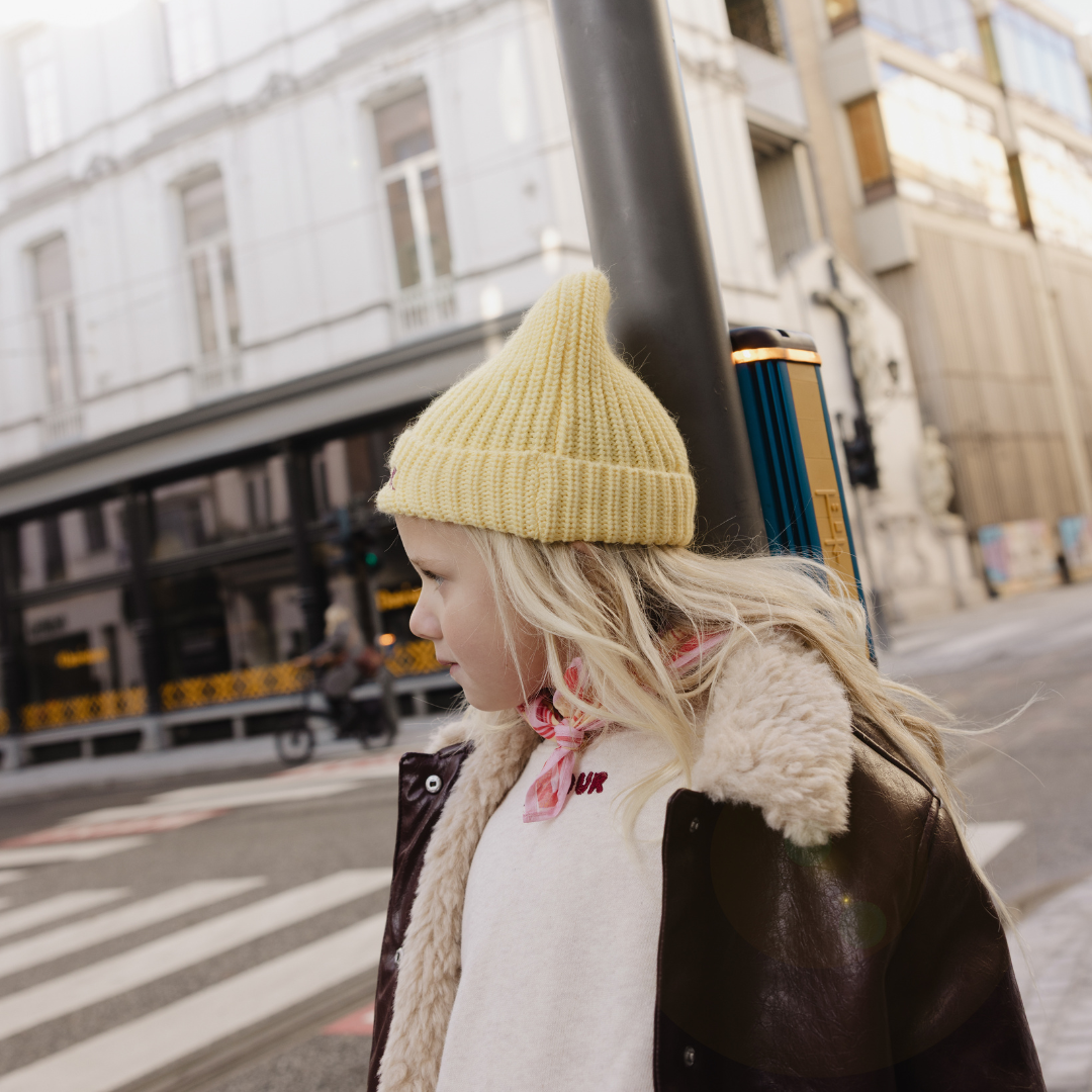 BEANIE  | BUTTER YELLOW