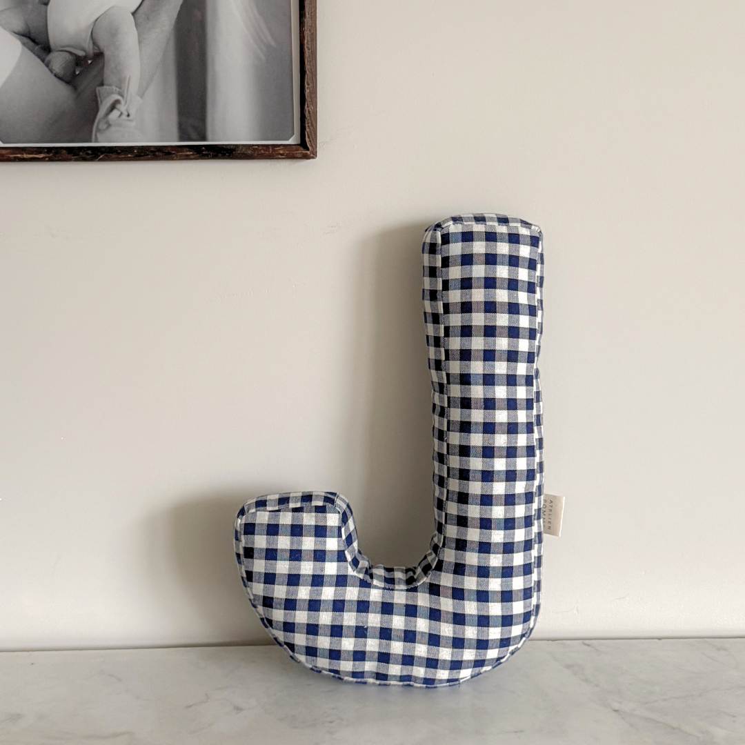 HUGE CHECKED LETTER | MISTER MARINE