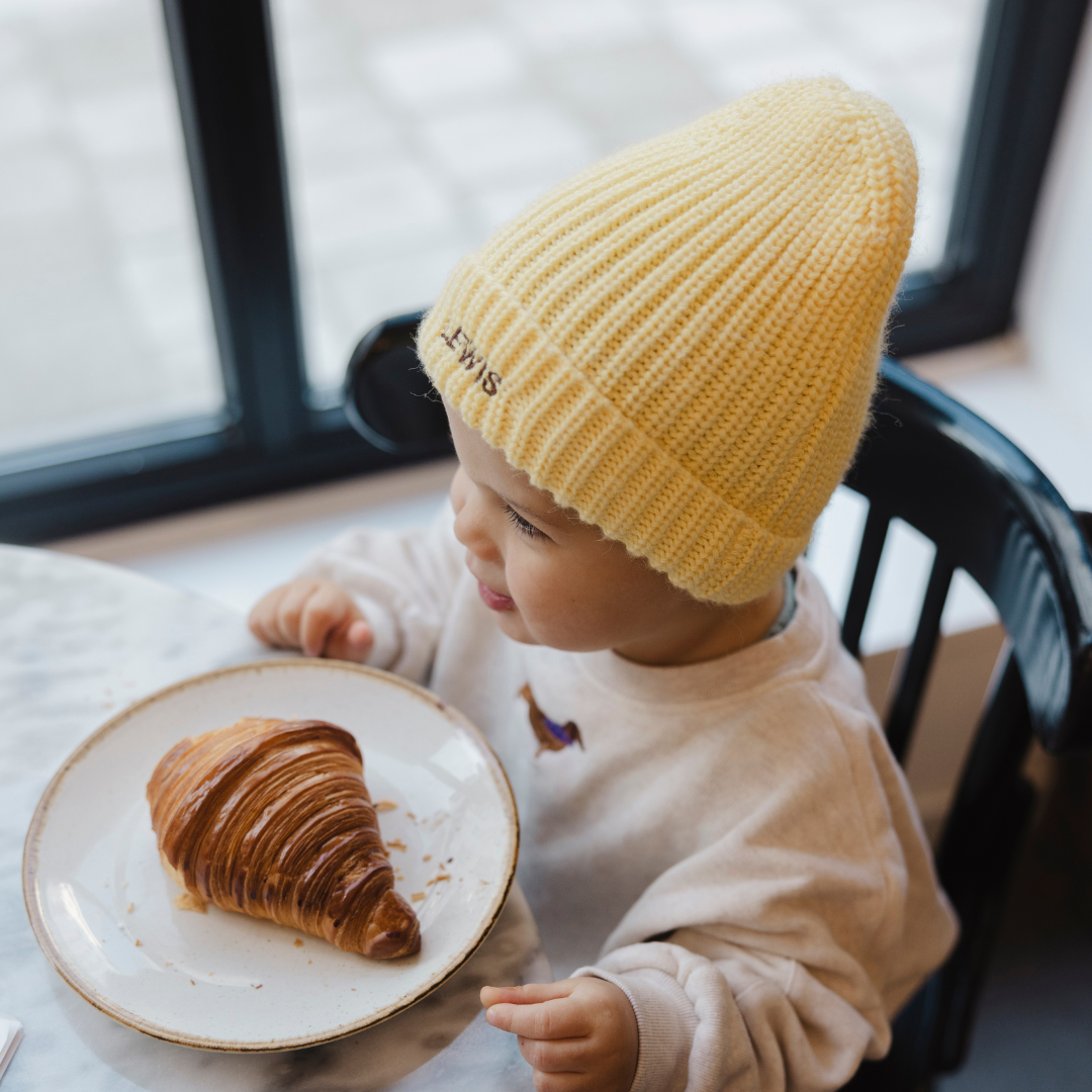 BEANIE  | BUTTER YELLOW