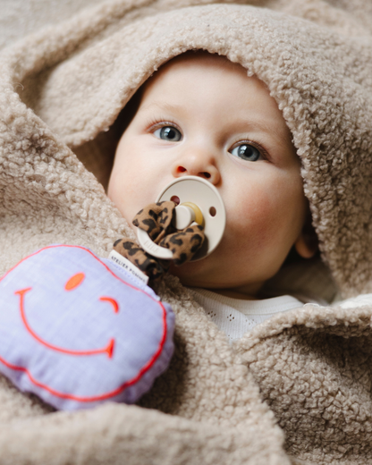 TEDDY HOODED BLANKET | BONJOUR BEIGE