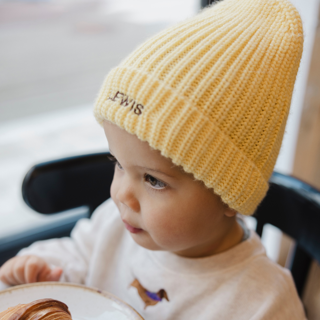 BEANIE  | BUTTER YELLOW