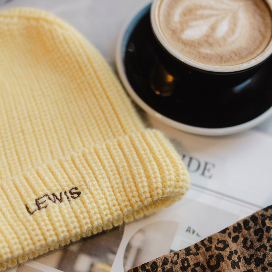 BEANIE  | BUTTER YELLOW