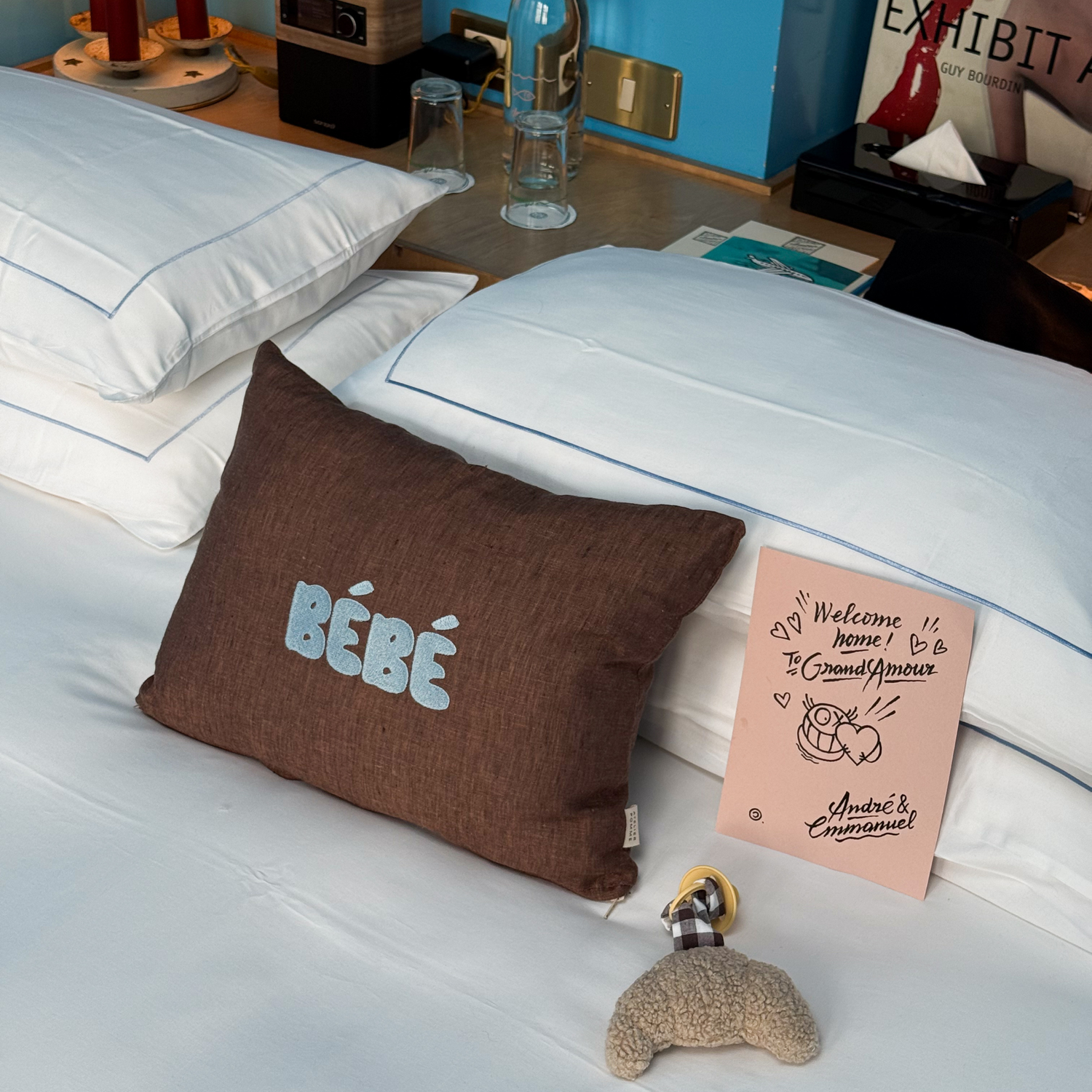 Cushion: Linen | Hot Chocolate