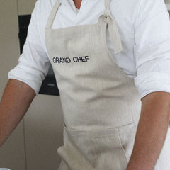 APRON GRAND CHEF | LINEN