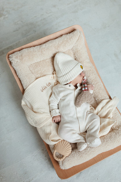 Beanie baby cosy white