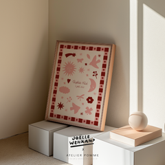 BIRTH POSTER | PINKY PROMISE